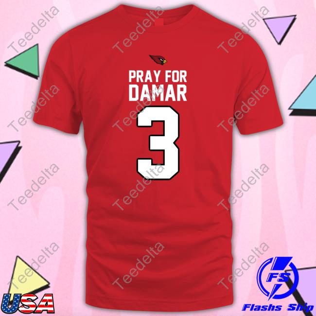 Bird City Football Pray For Damar 3 Shirt