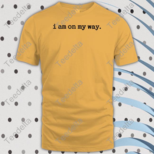 Isaac Anderson Merch I Am On My Way Tees St Pancras Embroidered Tees Isaacandersonuk