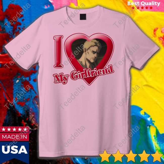I Love My Girlfriend Hoodie Reiner Braun