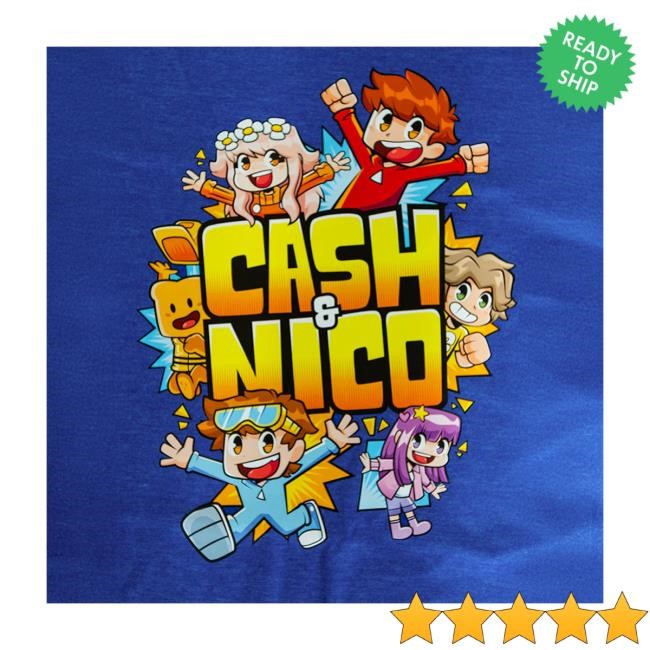 Cash And Nico Merch Store Cash And Nico Go Team Shirts