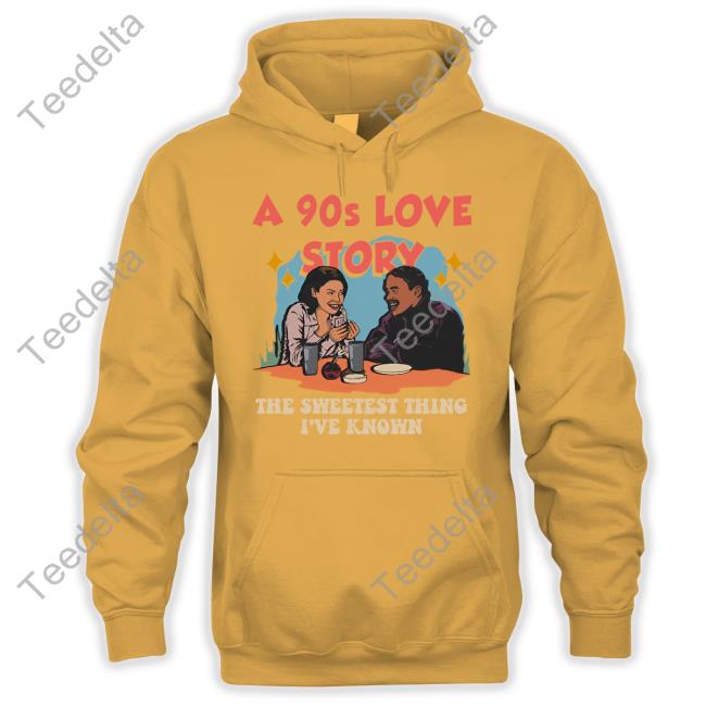 A 90s Love Story The Sweetest Thing I've Known Shirt Sparkboyzco Merch