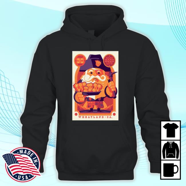 Ween In Wheatland, Ca Hard Rock Live July 30, 2023 Poster Limited Sweatshirt
