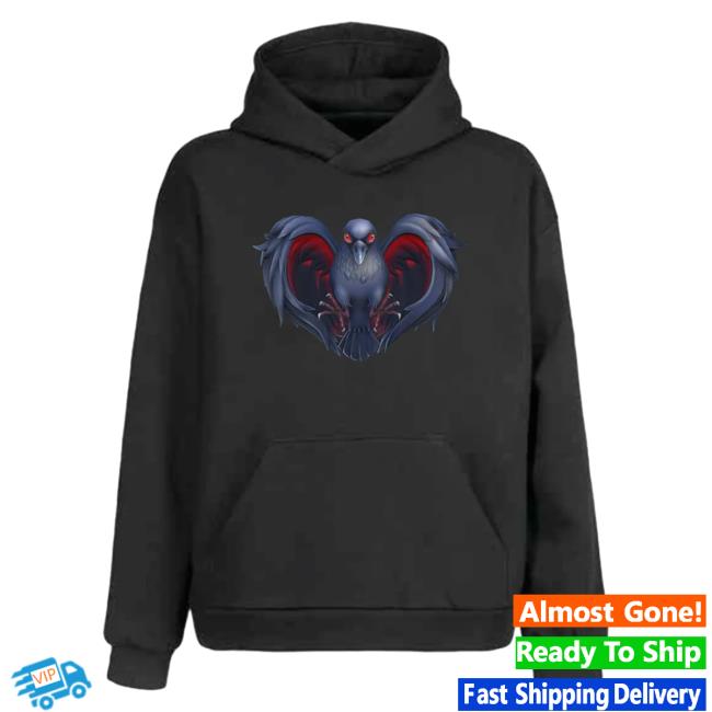 Official Dead By Daylight Merch Store Dead By Daylight Crow Heart Pull Over Hoodie Black Deadbydaylight Shop