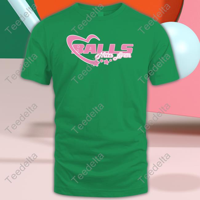 Lucca International Merch Balls Nuts Even Shirt