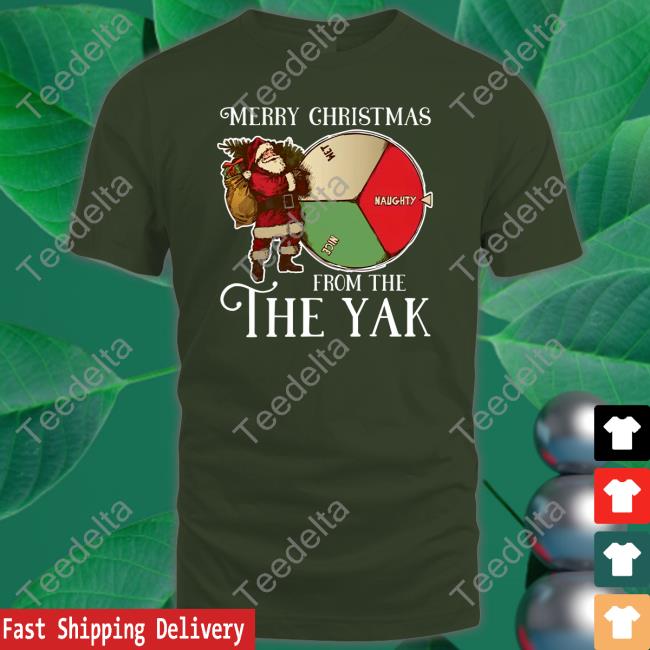 Barstoolstore Merry Christmas From The The Yak Shirt Barstool Sports Store