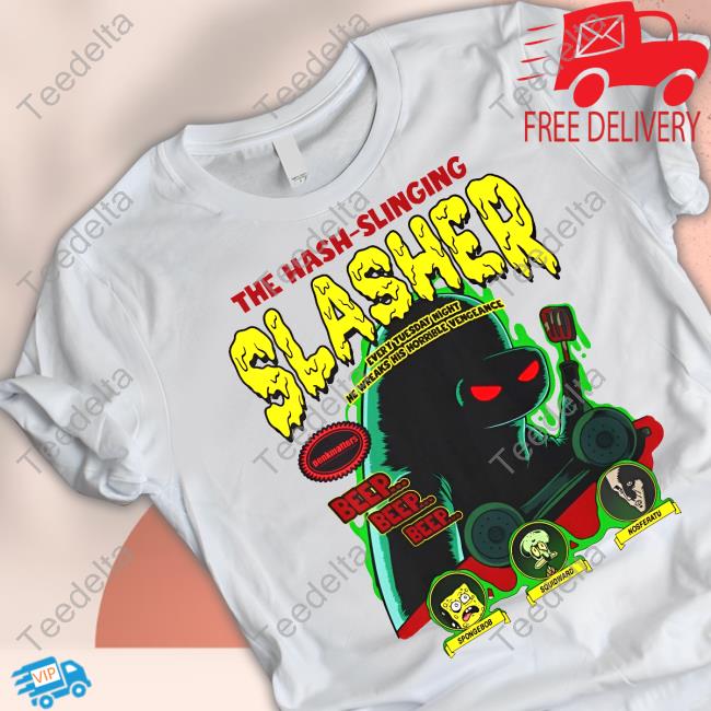 Degenerated Merch The Hash-Slinging Slasher Official Hooded Sweatshirt
