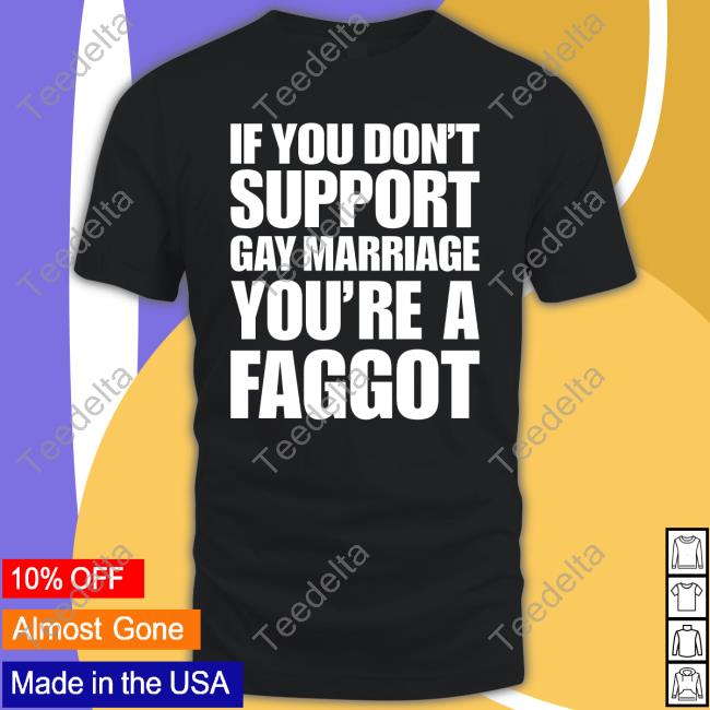 Chris If You Don't Support Gay Marriage You're A Faggot Hoodie