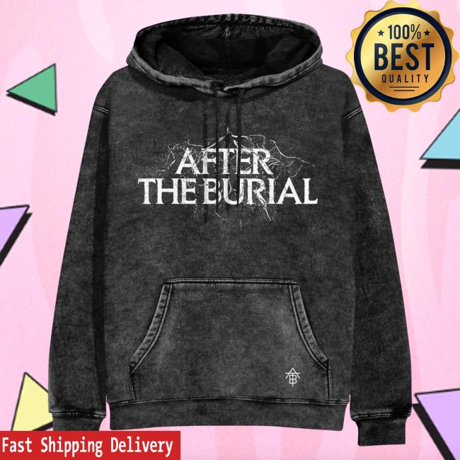 Official After The Burial Merch Dig Deep Album Mineral Black Sweater