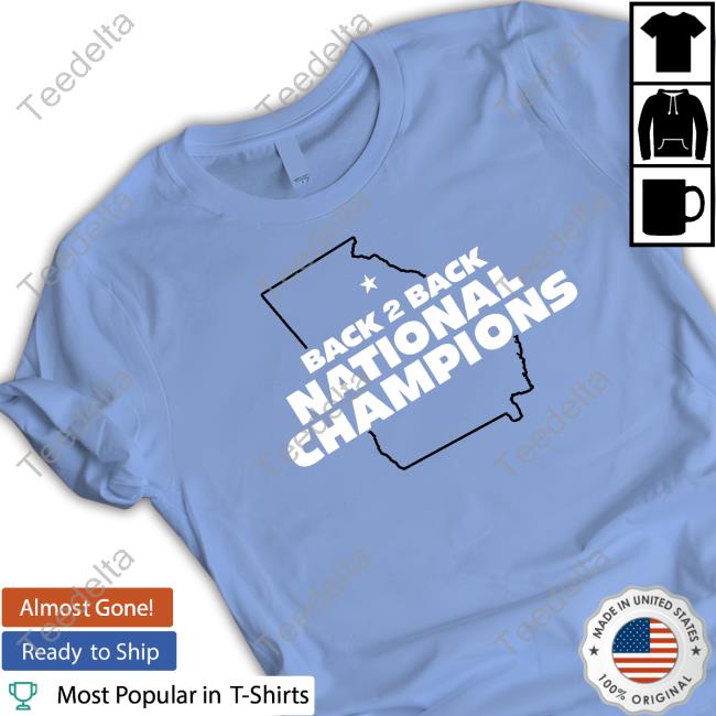 Back To Back Ga State New Shirt