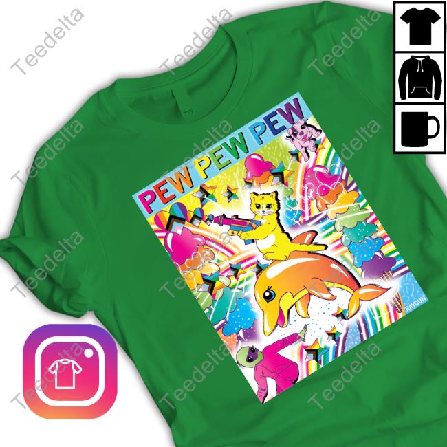 Raygun Pew Pew Pew Full Color T-Shirt, Hoodie, Tank Top, Sweater And Long Sleeve T-Shirt Raygun Pew Pew Pew Full Color Shirts