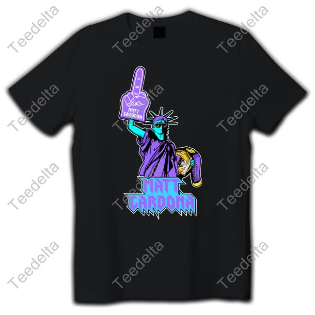 Matt Cardona Liberty T Shirt Themattcardona