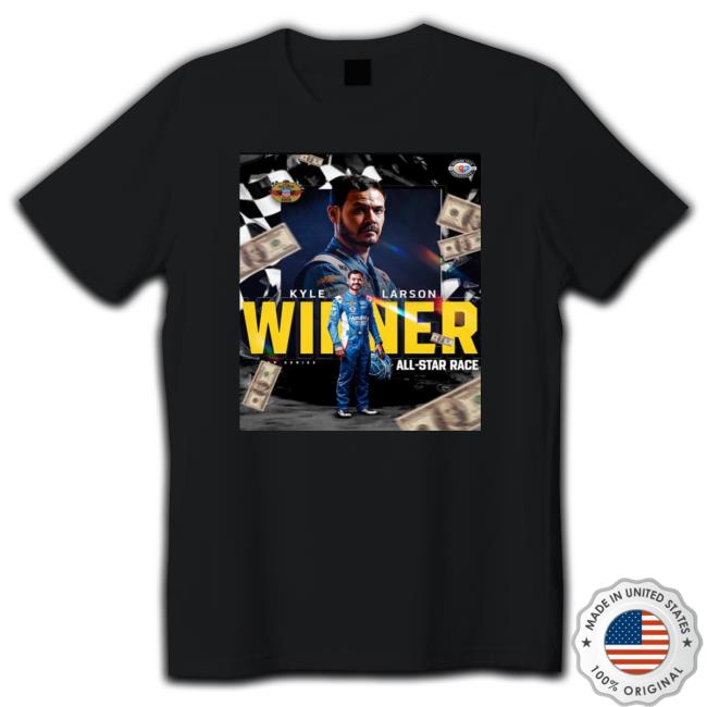 Kyle Larson Winner Nascar75 All-Star Race Vintage Crewneck Sweatshirt