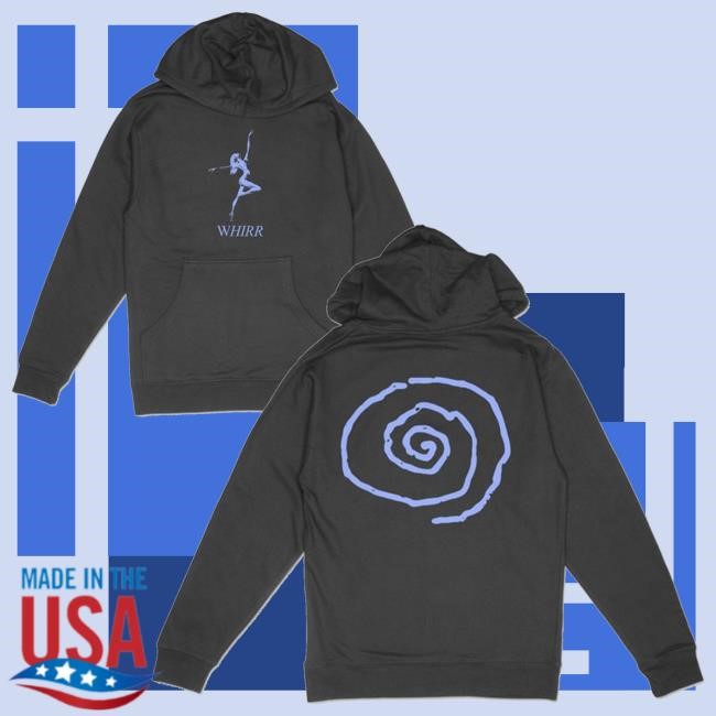 The Funeral Party Store Whirr Raw Blue Crewneck Sweatshirt