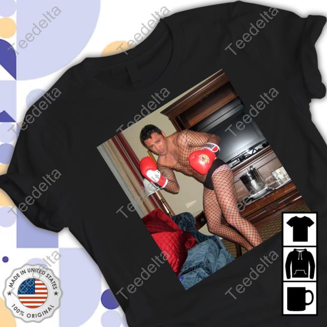 Oscar De La Hoya Fishnet T Shirt