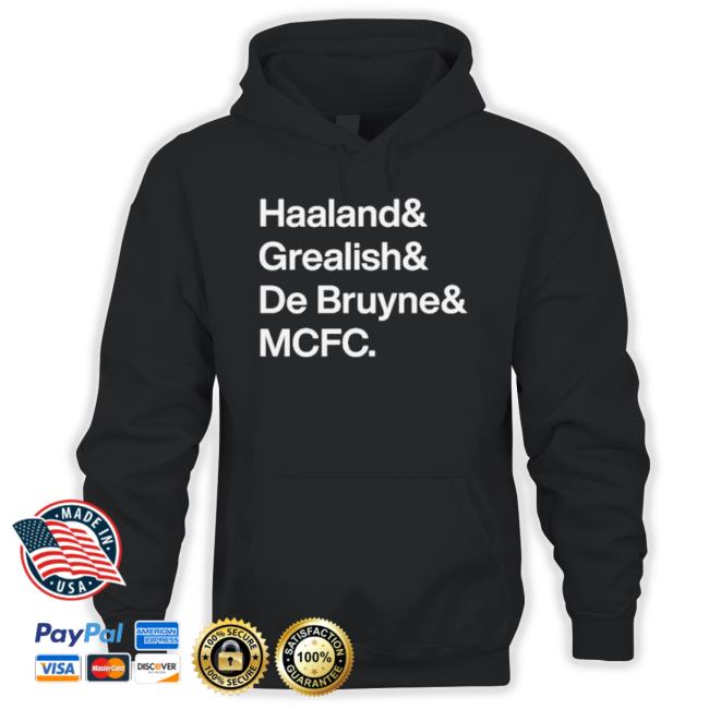 Manchester City Haaland Grealish De Bruyne And Mcfc Shirt