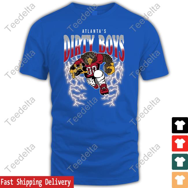 Atlanta's Dirty Boys Lightning Tees Barstool Sports Store