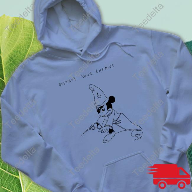 Official Destroy Your Enemies Shirt Matt Gray Destroy Your Enemies shirt, hoodie, tank top, sweater and long sleeve t-shirt