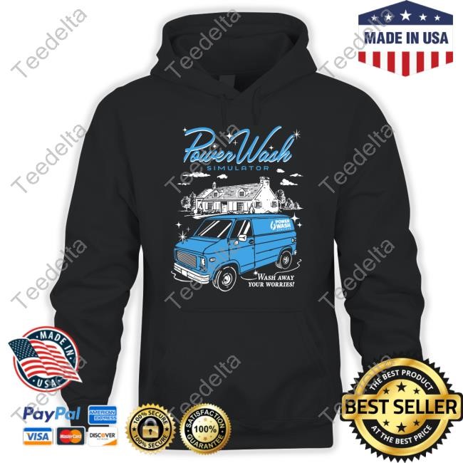 Powerwashsim Power Wash Simulator Wash Away Your Worries Hooded Sweatshirt