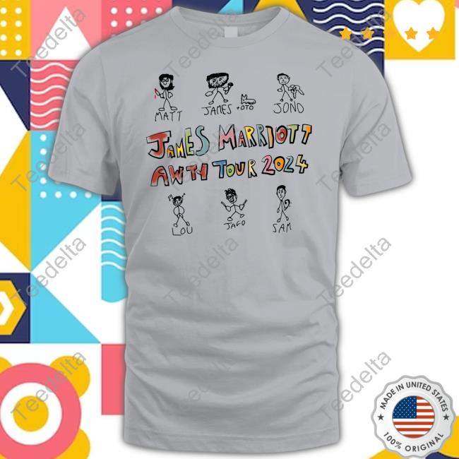 JamesMarriottYT James Marriott Awty Tour 2024 Shirt