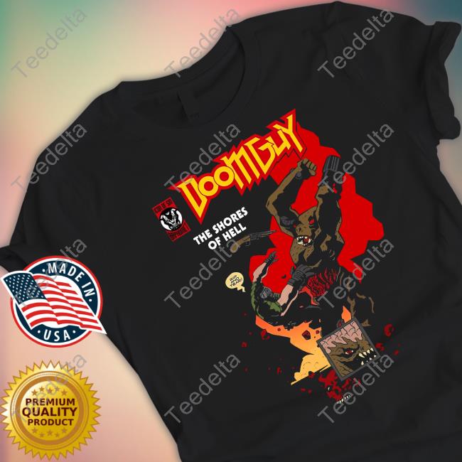 Quake Dad Doomguy The Shores Of Hell New Shirt