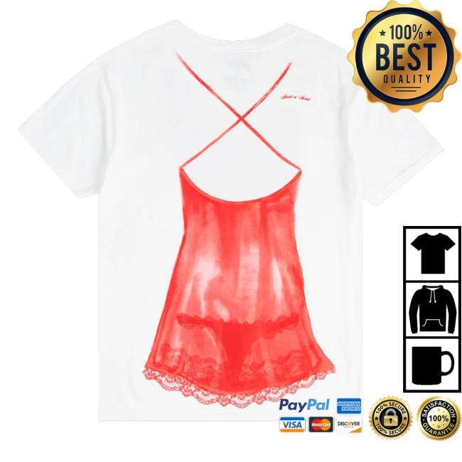 Sabrina Carpenter Merch Shop Store Official Red Lingerie Shirts