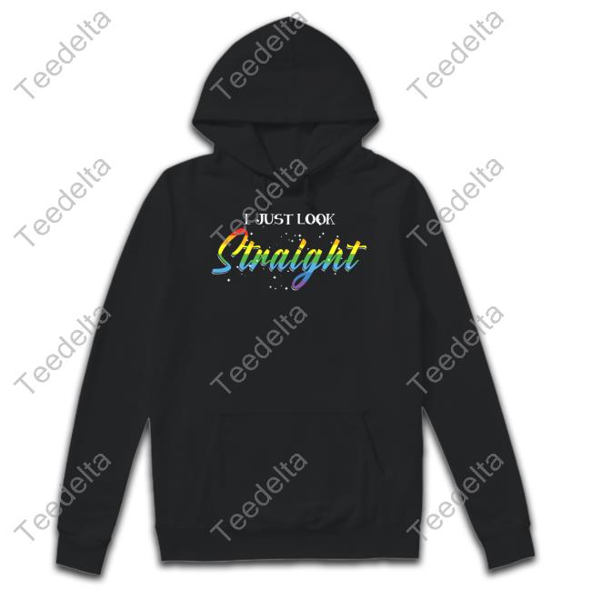 Con O'neill I Just Look Straight Pride Long Sleeve Tee Shirt