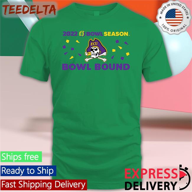 ECU 2022 Bowl Season Bowl Bound Tee Shirts
