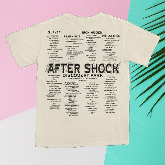 Dwp Merch Aftershock 2024 Scenic Hoodie