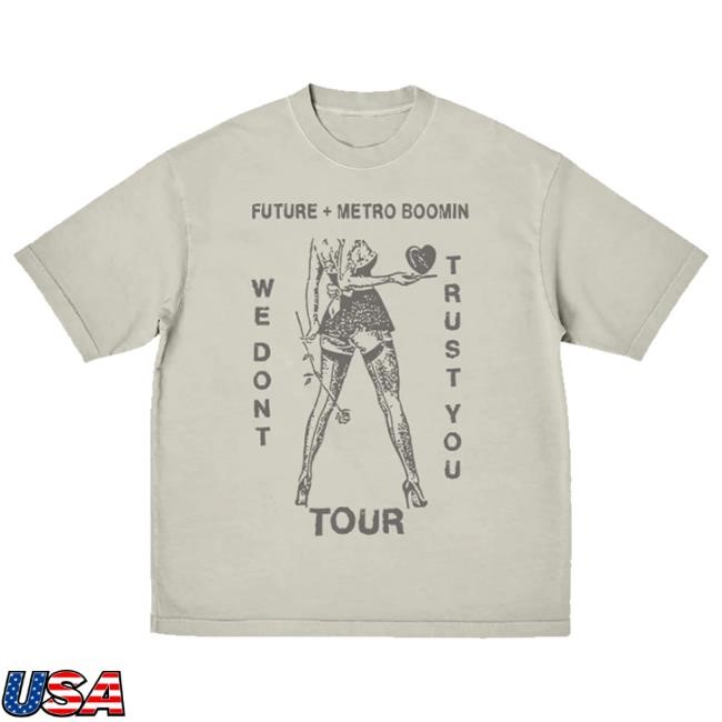 Metro Boomin Shop Merch No Love Tee Creme Crewneck Sweatshirt