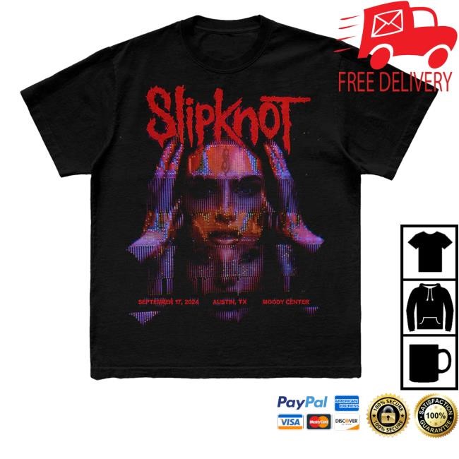 Slipknot Official Store 2024 Tour Austin New Shirt