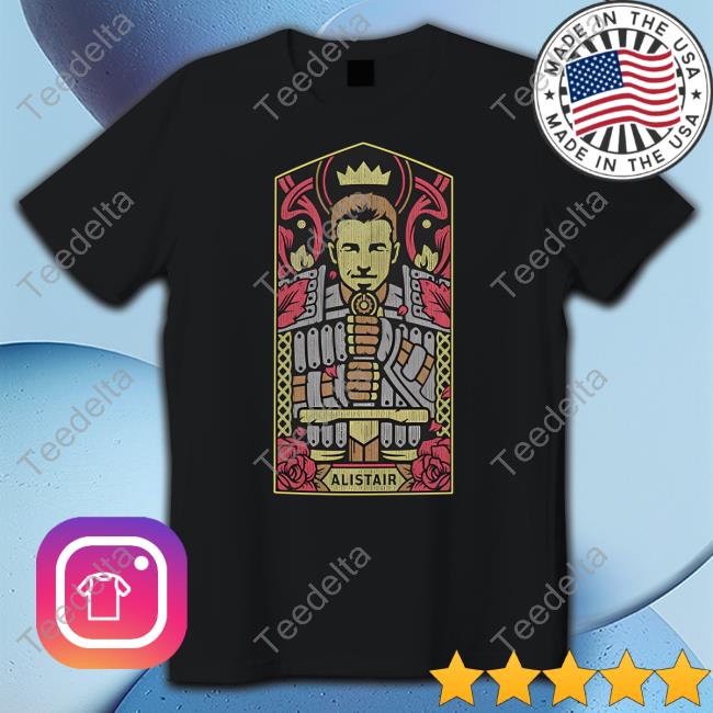 Dragon Age Alistair Portrait Tee Shirt Bioware Gear Merch