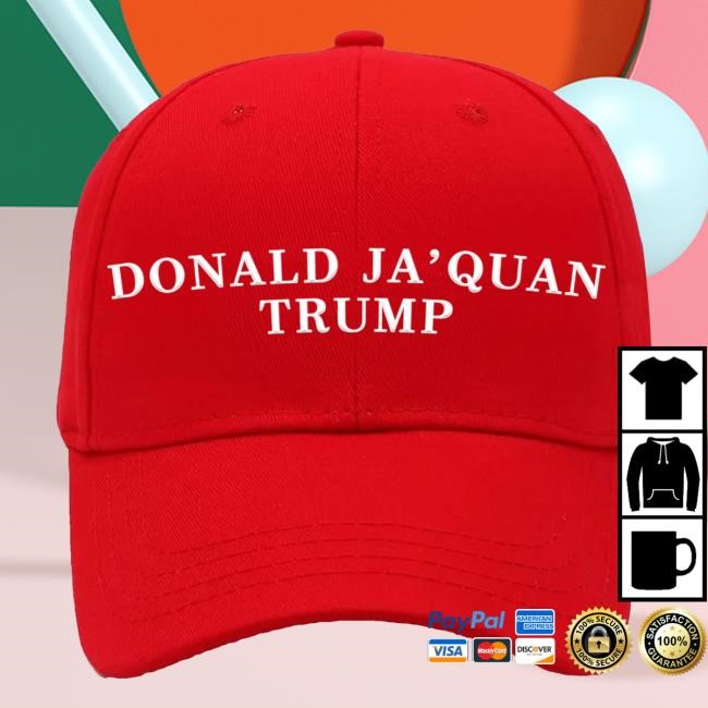 Xaviaer Merch Donald Jaquan Trump Red Snapback Hat