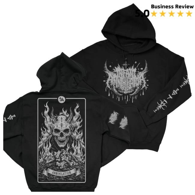 Indiemerchstore Merch Infant Annihilator Annihilation Pullover Crewneck Sweatshirt