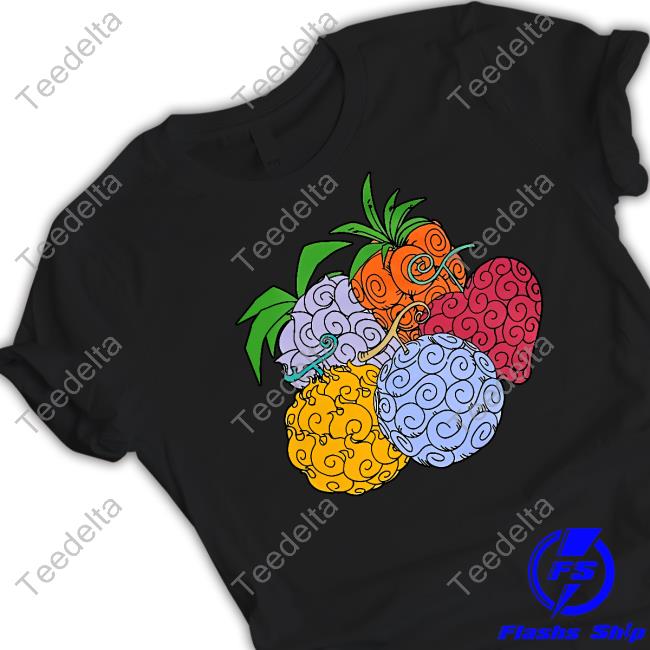 One Piece Devil Fruit Long Sleeve Tee