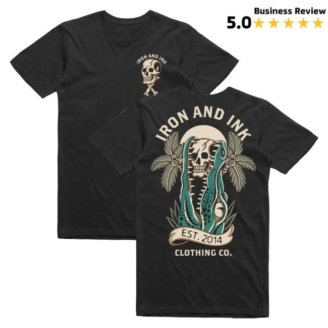 Iron And Ink Fitness Merch Gator Tee Shirt