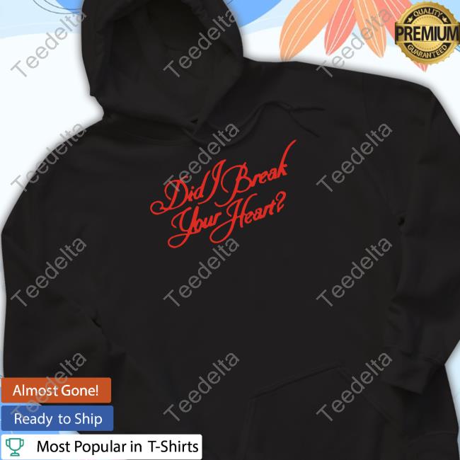 Billie Eilish Wearing Did Break Your Heart Long Sleeve T Shirt