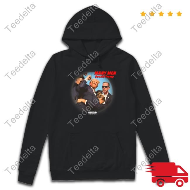 Funny Ahh Tees Many Men Donald Trump T-Shirts