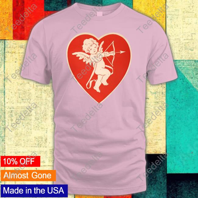 Antique Cupid Valentine Shirt Antique Cupid Valentine Long Sleeve Shirt