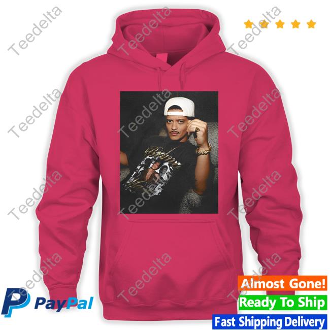 Bruno Mars Photo On T Shirt