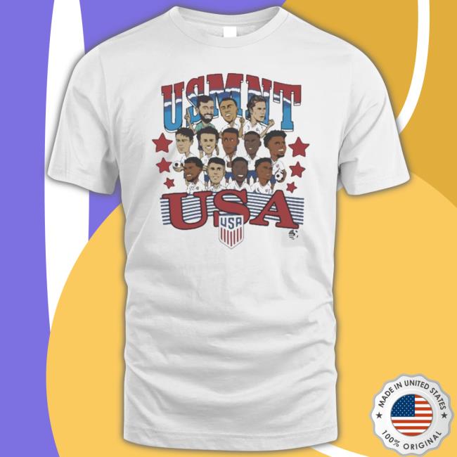 Usmnt Character Usa Men’S Soccer Hoodie