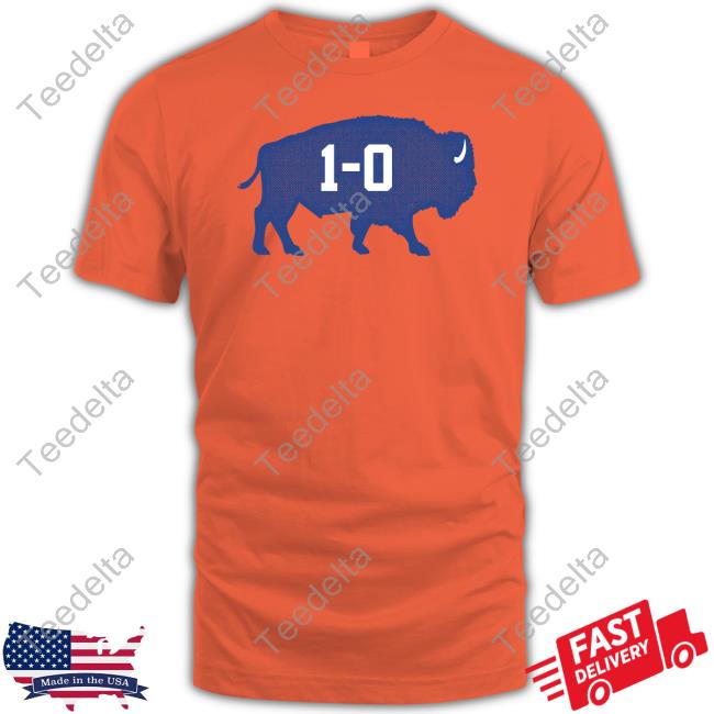 Buffalo 1 And 0 Sweatshirt Buffalo 1 And 0 Tee Shirt
