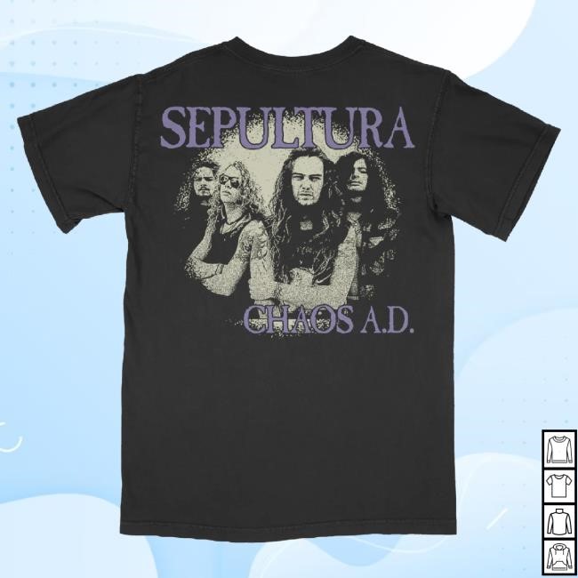 Official Dungeon Ruins Merch Sepultura Chaos Ad Sweaters