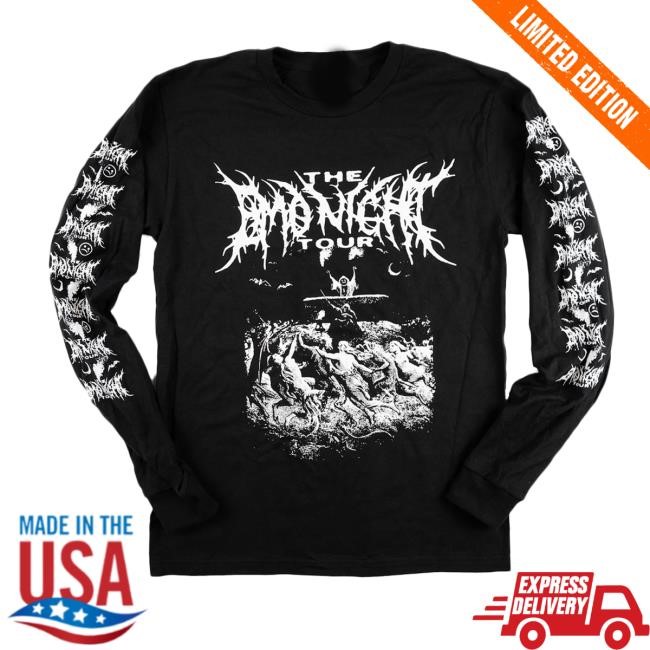 Emonighttour Merch Metal Hoodie Sweatshirt