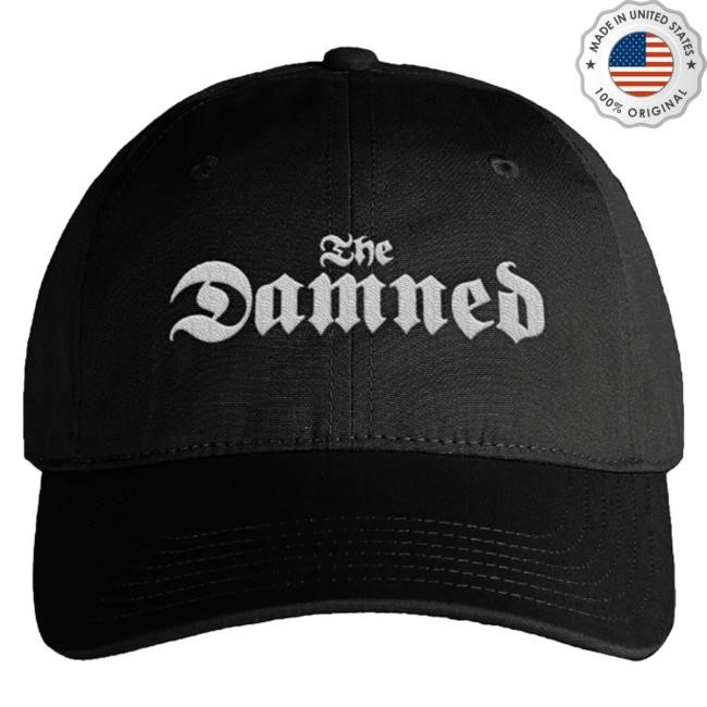 Original Official Damned Merch Store Logo Baseball hat