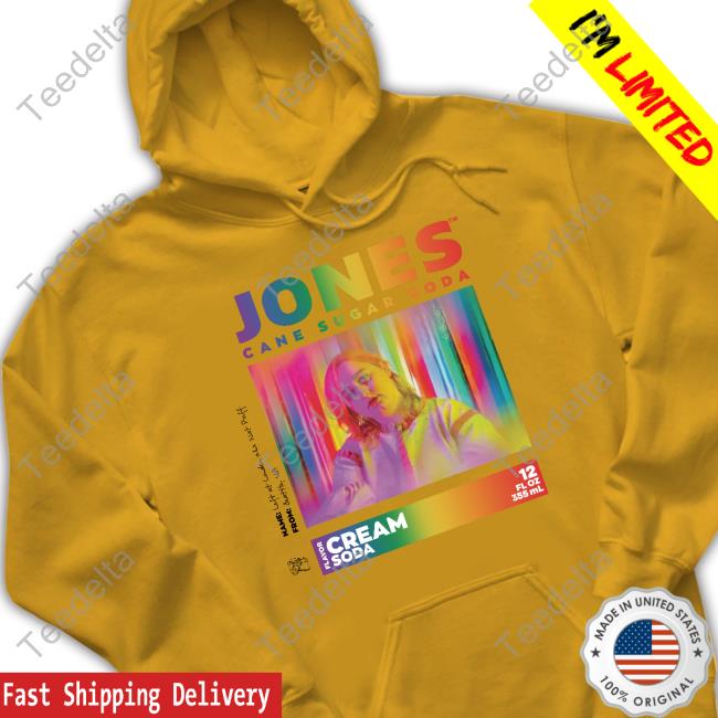 Jones Cane Sugar Soda Flavor Cream Soda Sweatshirt Jonessoda Shop Jones Pride Ft Left At London Tee Shirt