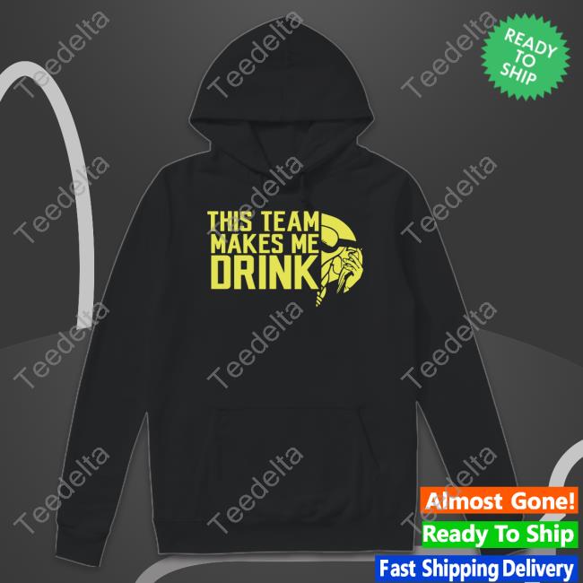 This Team Makes Me Drink Shirt Minnesota Vikings