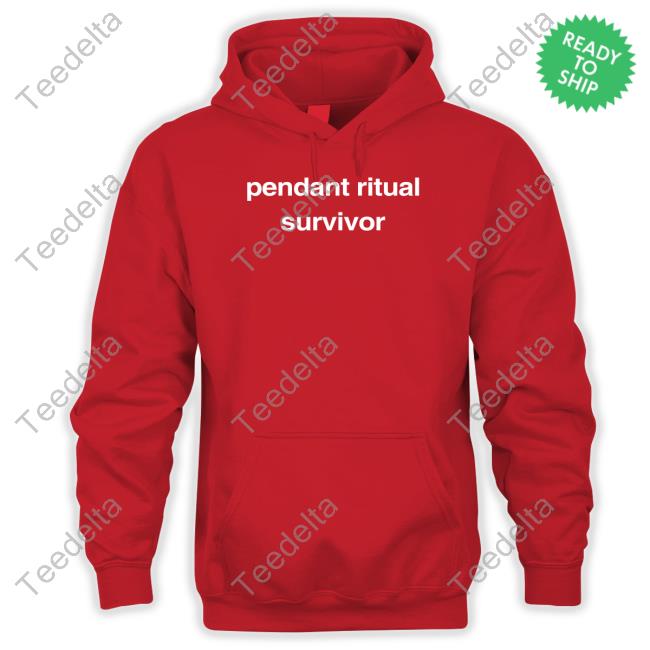 Pendant Ritual Survivor Hoodie