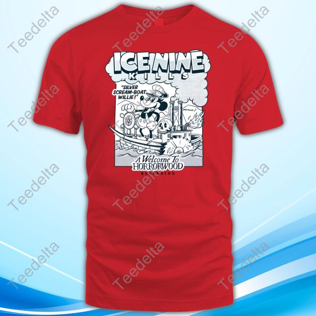 Ice Nine Kills Silver-Scream Boat Willie Hoodie