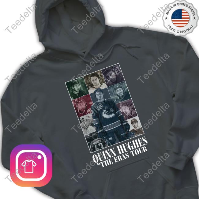 Pipomagic Quinn Hughes The Eras Tour T Shirt Pipomagic Shop Quinn Hughes The Eras Tour Tee