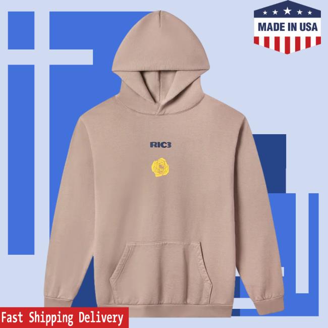 Official Daniel Ricciardo Merch Store Ric3 Comforts Rose Pull Over Hoodie Taupe DanielRicciardo Shop